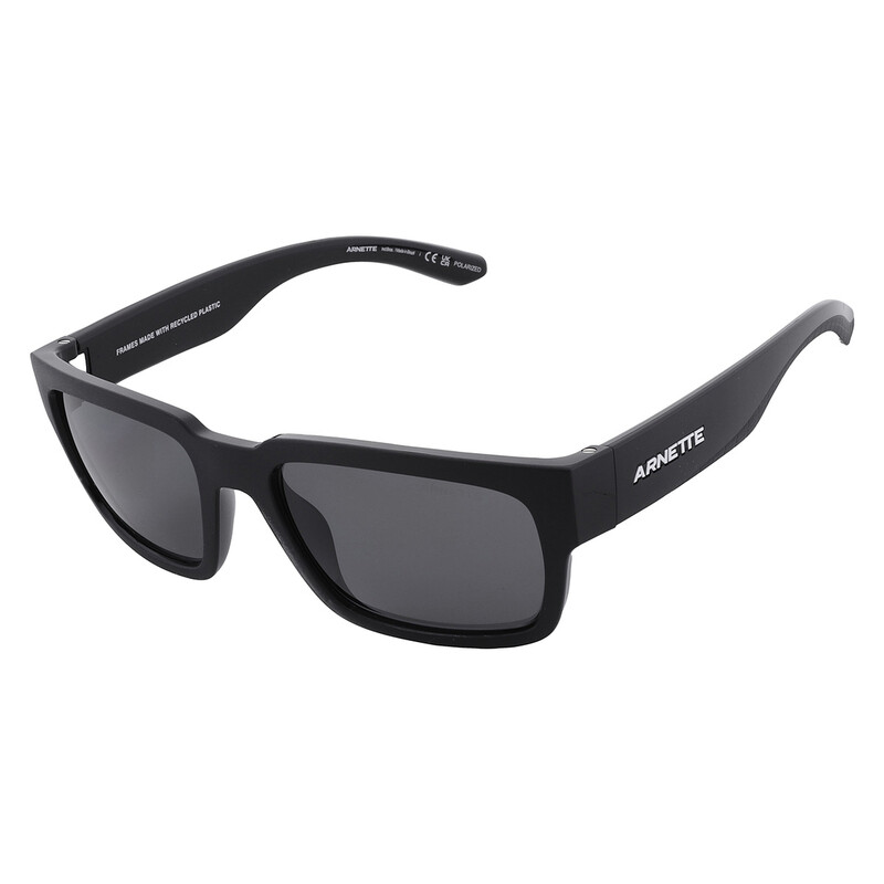 Arnette Open Box - Arnette Grey Rectangular Men's Sunglasses AN4326U ...