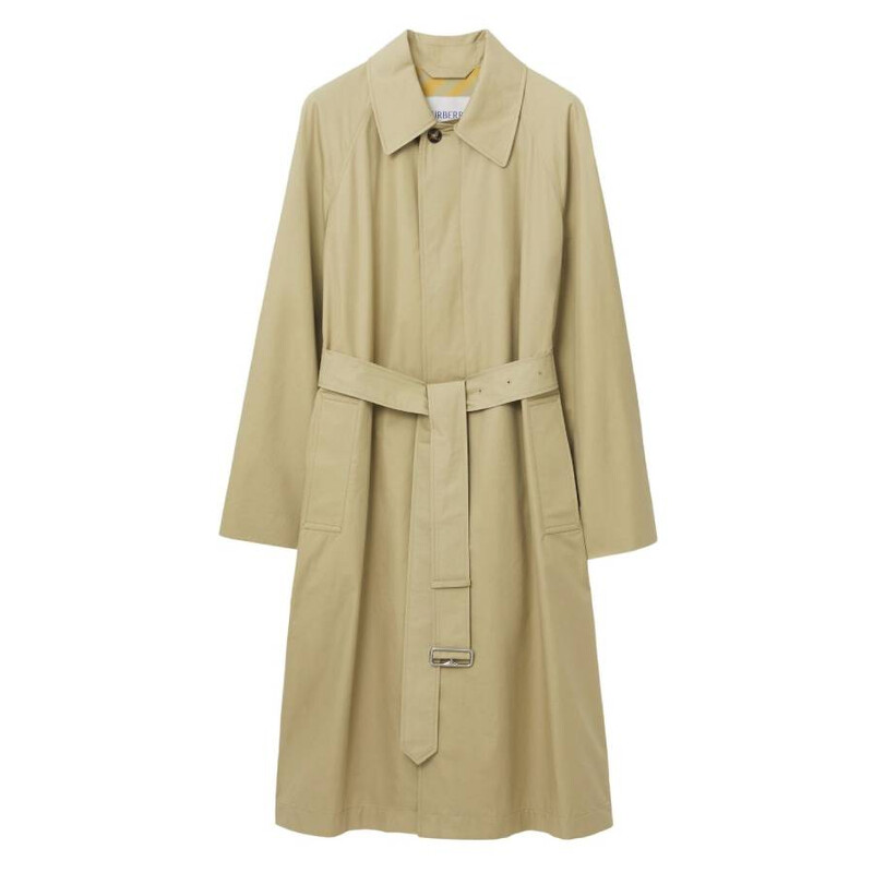RT-150448Burberry'sコートmade in England Burberry Open Box - Burberrry Long Gabardine Bradford Car Coat