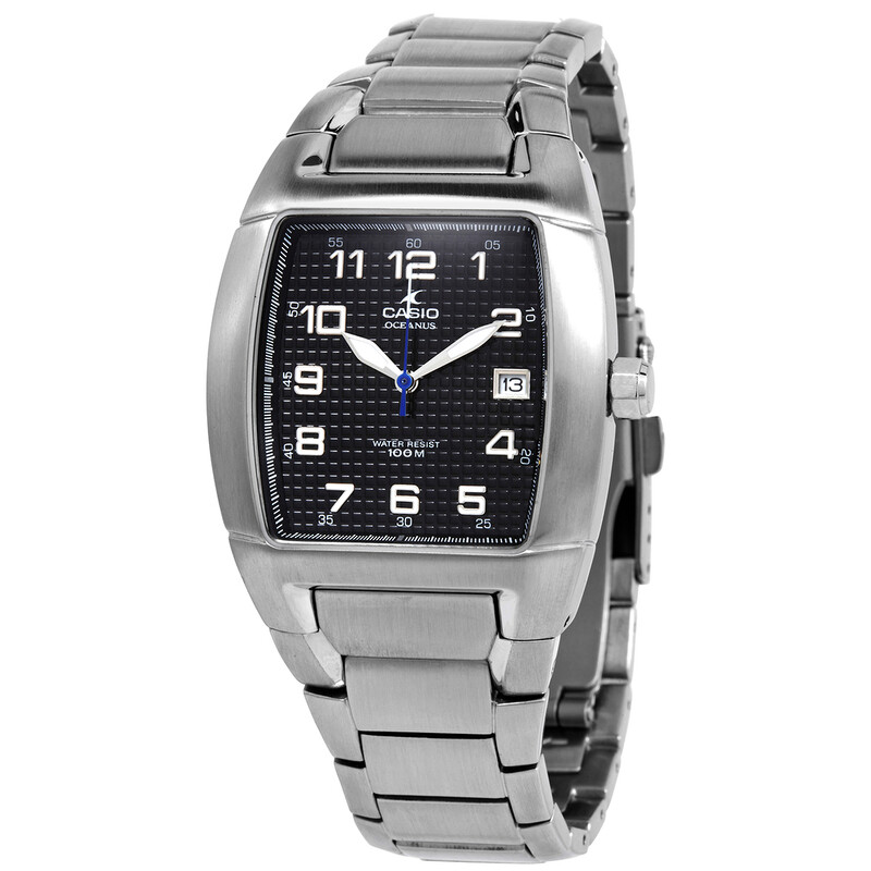 Casio Open Box - Casio Oceanus Black Dial Men's Watch OC104D-1AV Casio Open Box - Casio Oceanus Black Dial Men's Watch OC104D-1AV