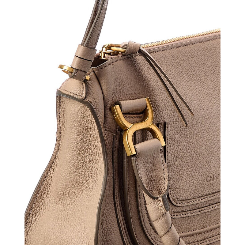 Chloé Open Box - Chloe Small Grained Leather Marcie Bag