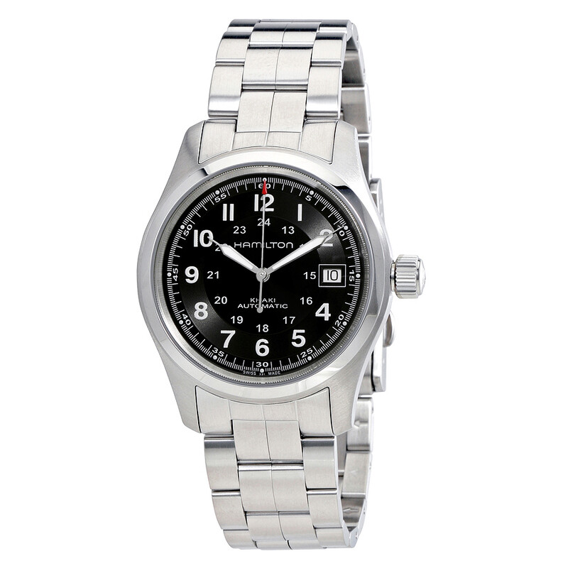 2025年購入HAMILTON カーキ38 H70455133 H704450 Hamilton Open Box - Hamilton Khaki Field Automatic Black Dial