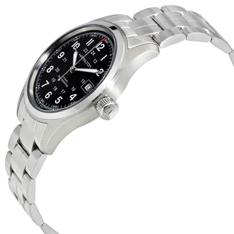 Hamilton Open Box - Hamilton Khaki Field Automatic Black Dial