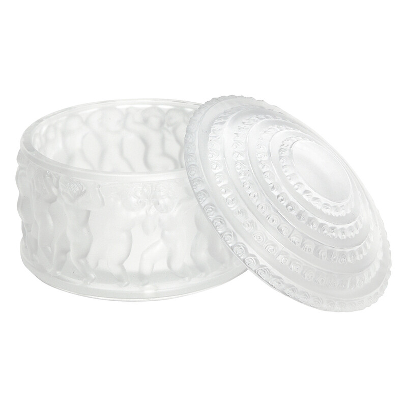Lalique Open Box - Lalique Crystal Enfant Box 11364 0090592113646