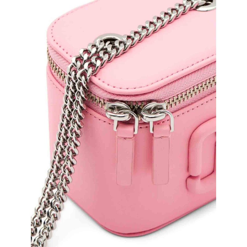 【極美品】MARC JACOBS ショルダーバッグ 2way vanity Marc Jacobs The Vanity Leather Crossbody Bag | Silver | FARFETCH