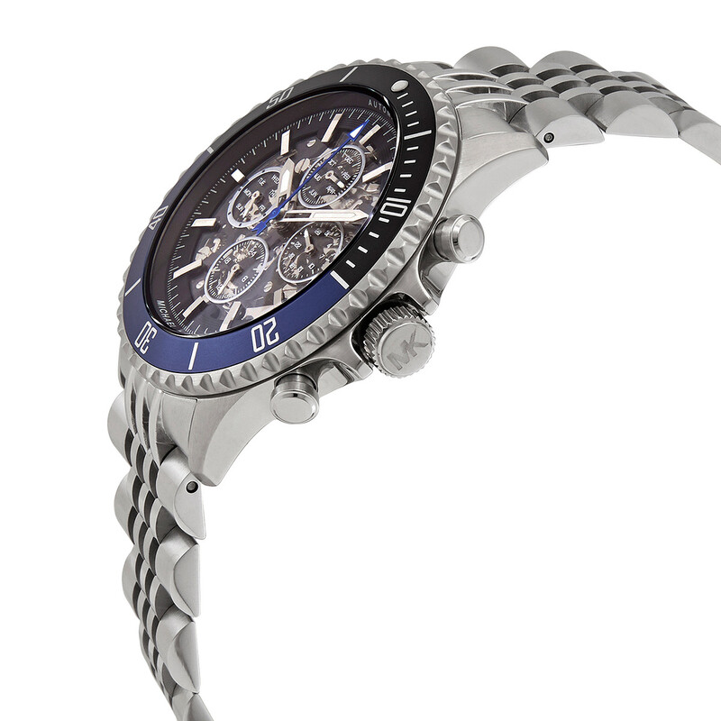 Michael Kors Open Box - Michael Kors Bayville Automatic Black