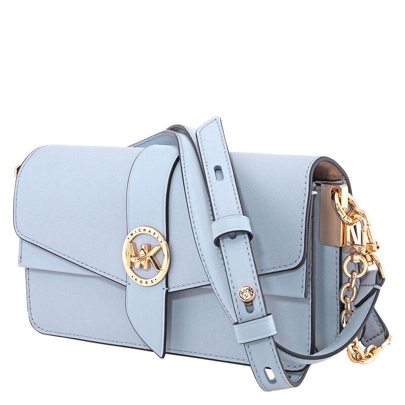 MICHEAL KORS 2wayバック Jet Set Medium Saffiano Leather Smartphone Double-Zip Crossbody