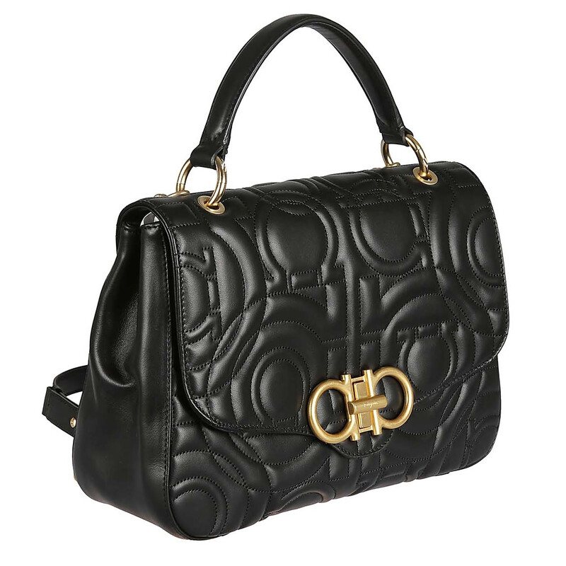 Ferragamo Open Box - Salvatore Ferragamo Gancini Quilted Top