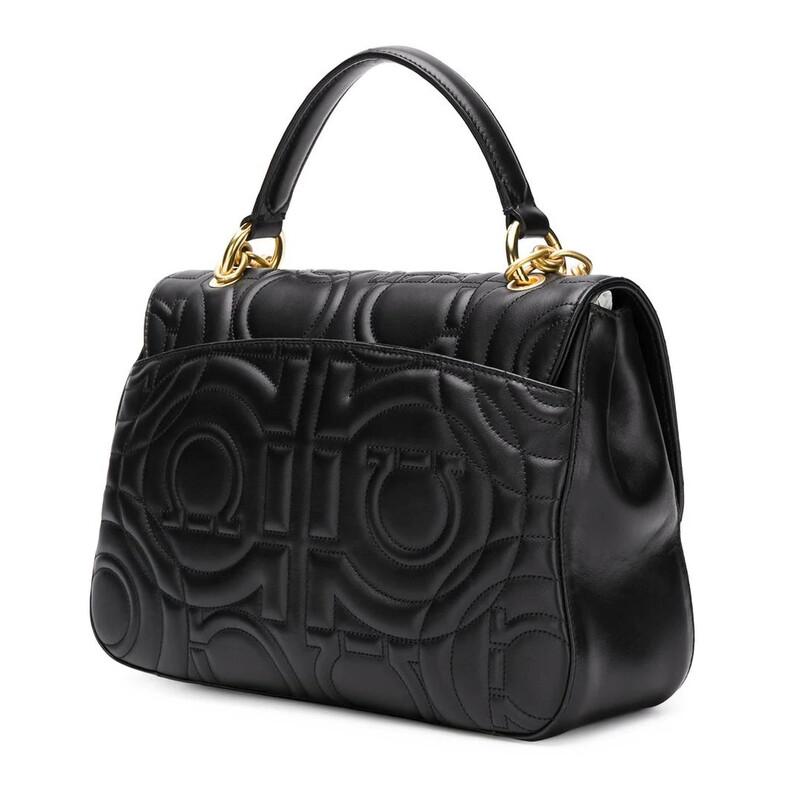 Ferragamo Open Box - Salvatore Ferragamo Gancini Quilted Top