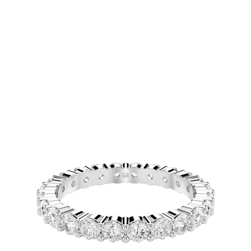 Swarovski Open Box - Swarovski Matrix Round Cut Vittore Ring, Size 