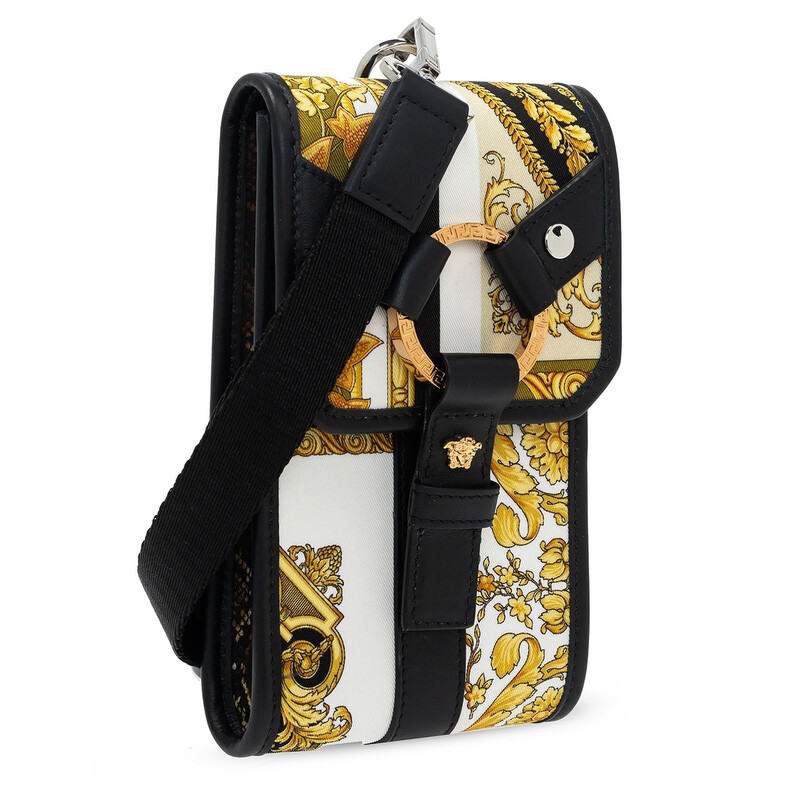 Versace Open Box - Versace Men's Baroque Mosaic Print Mobile Phone