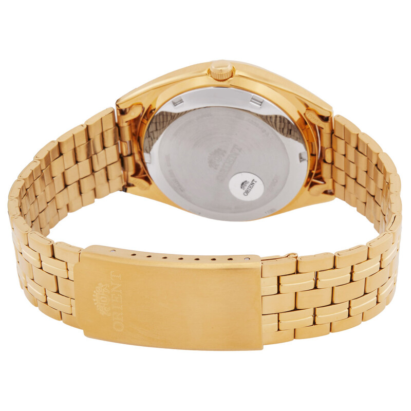 ORIENT 3 Star Automatic ゴールドカラー 腕時計 Orient 3 Star Automatic Gold Dial Watch FAB00001C9 4942715000141