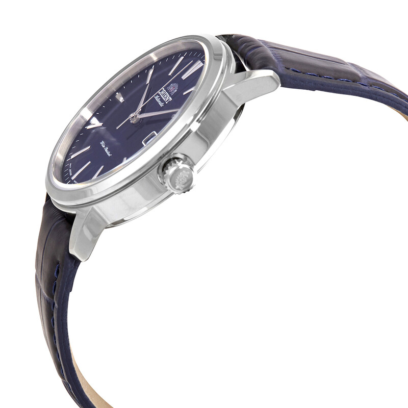 Orient Automatic Blue Dial Blue Leather Men's Watch RA-AC0F06L10B