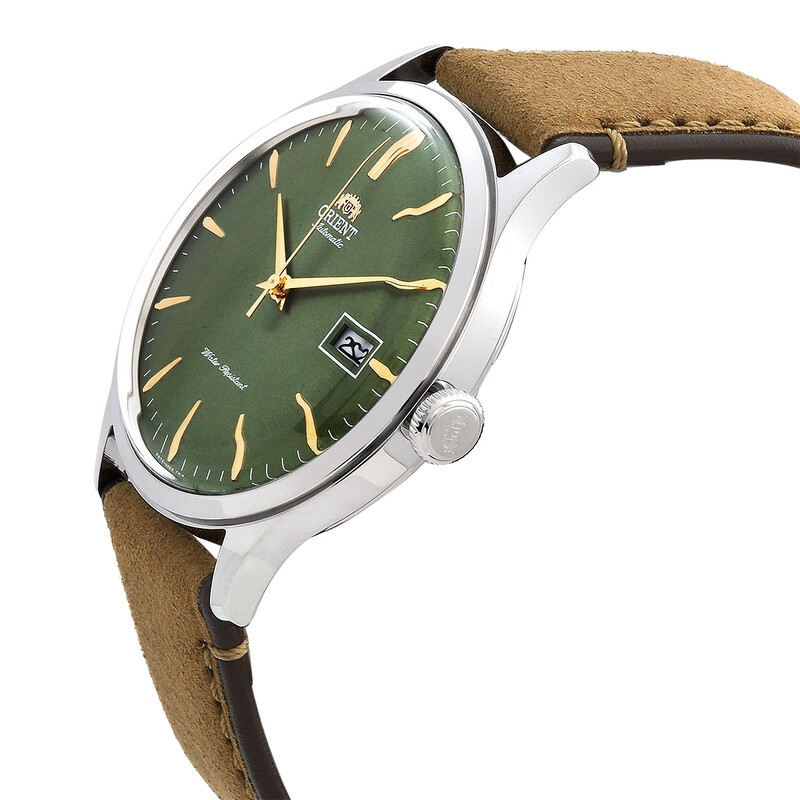 Orient Automatic Green Dial Men's Watch RA-AC0P01E - Watches
