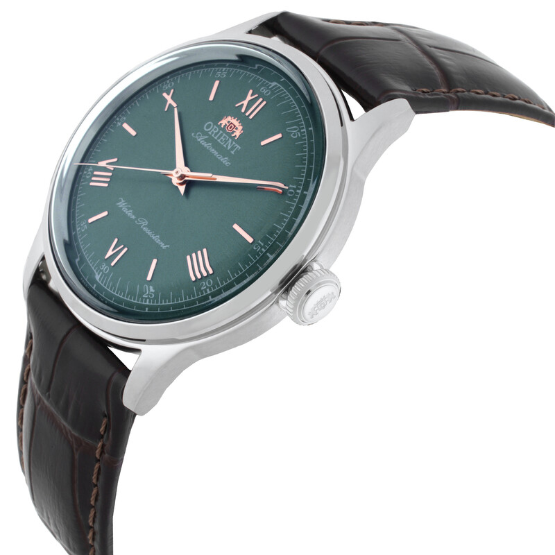 Orient Classic Automatic Green Dial Men display picture 3