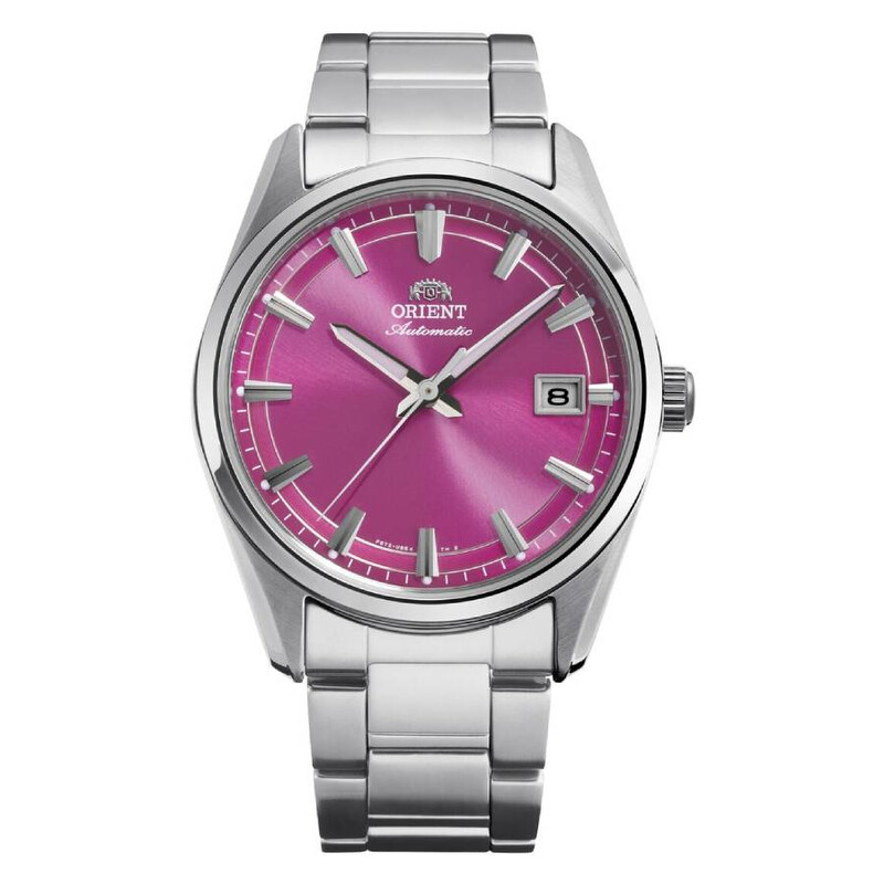 Orient Classic Stretto Date Automatic Pink Dial Watch RA