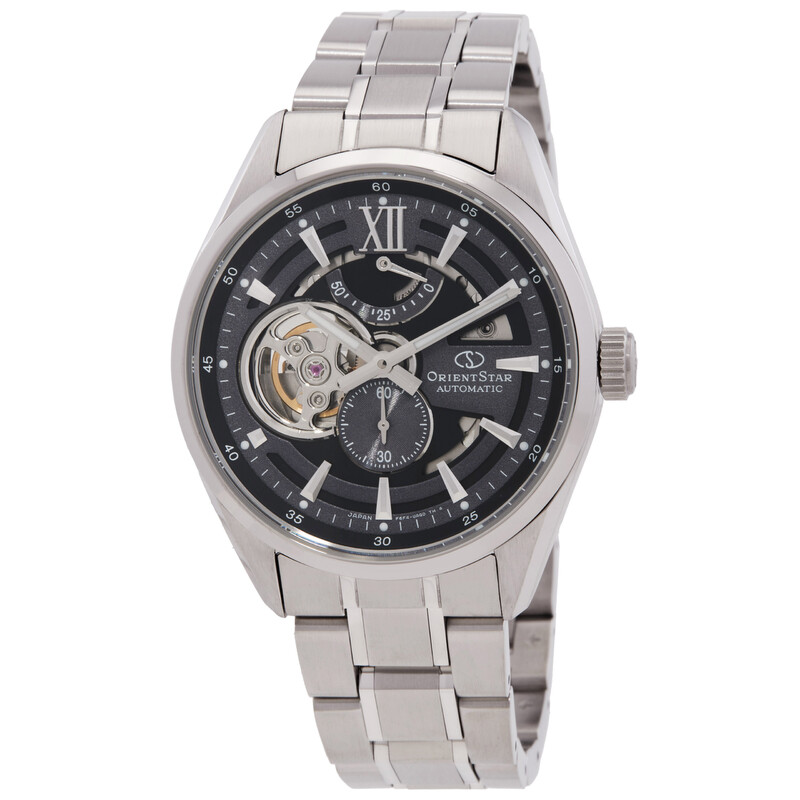 Orient Contemporary Modern Skeleton Automatic Blue Dial Men's