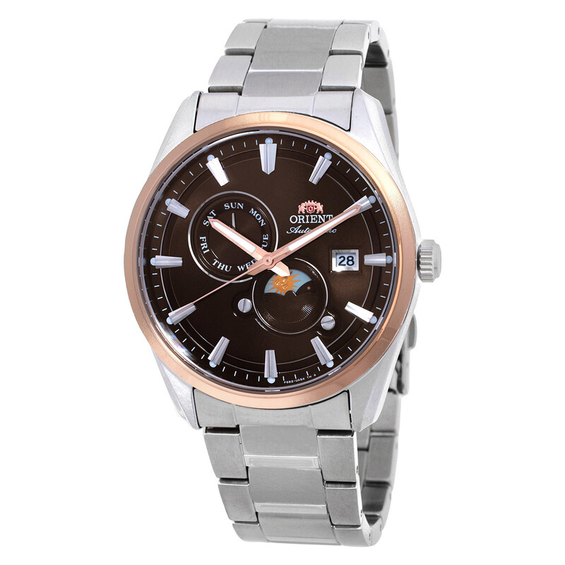 Orient Contemporary Stretto Day-Night Automatic Brown Dial Men's