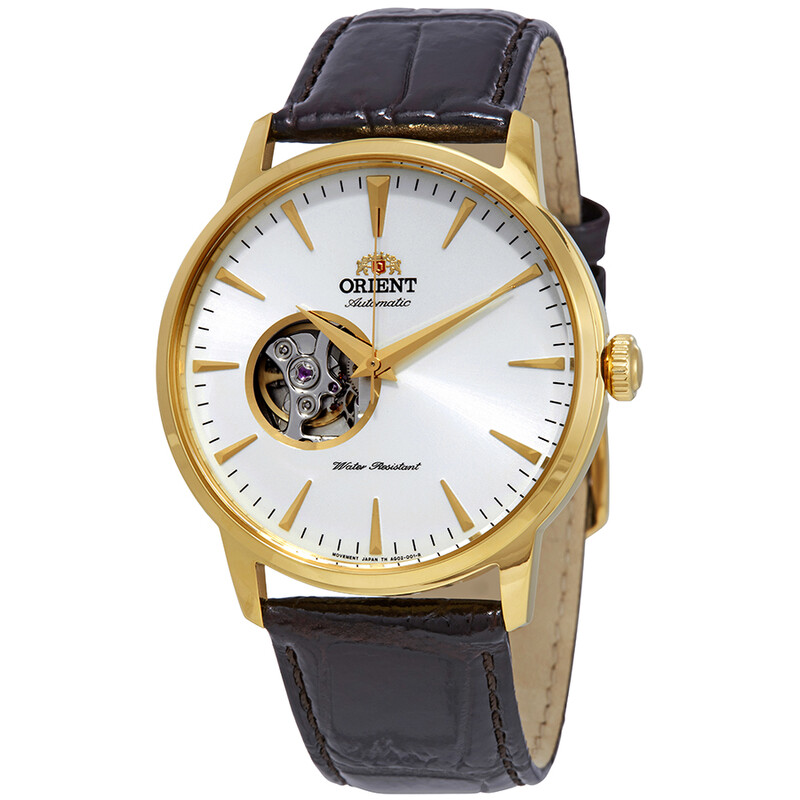 Orient Esteem II Open Heart Automatic White Dial Men's Watch