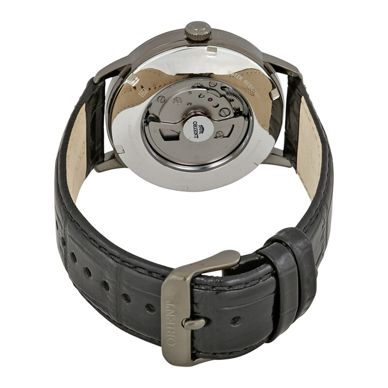 Orient Open Heart Automatic Black Dial Men's Watch FAG02001B0