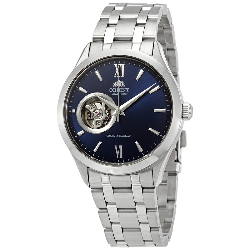 Orient Open Heart Automatic Blue Dial Men's Watch AG03001D