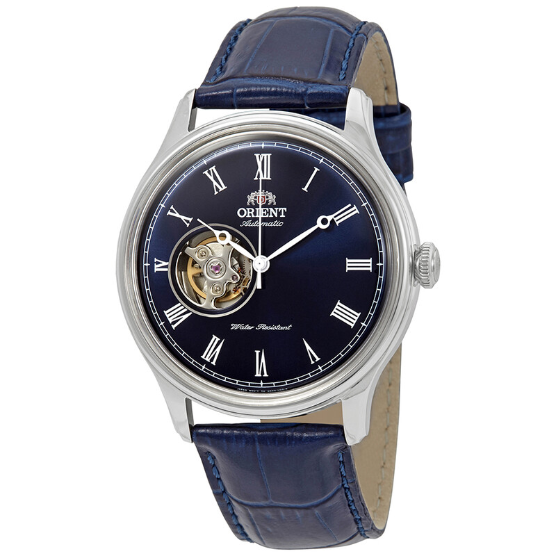 Orient Open Heart Automatic Blue Dial Men's Watch FAG00004D0