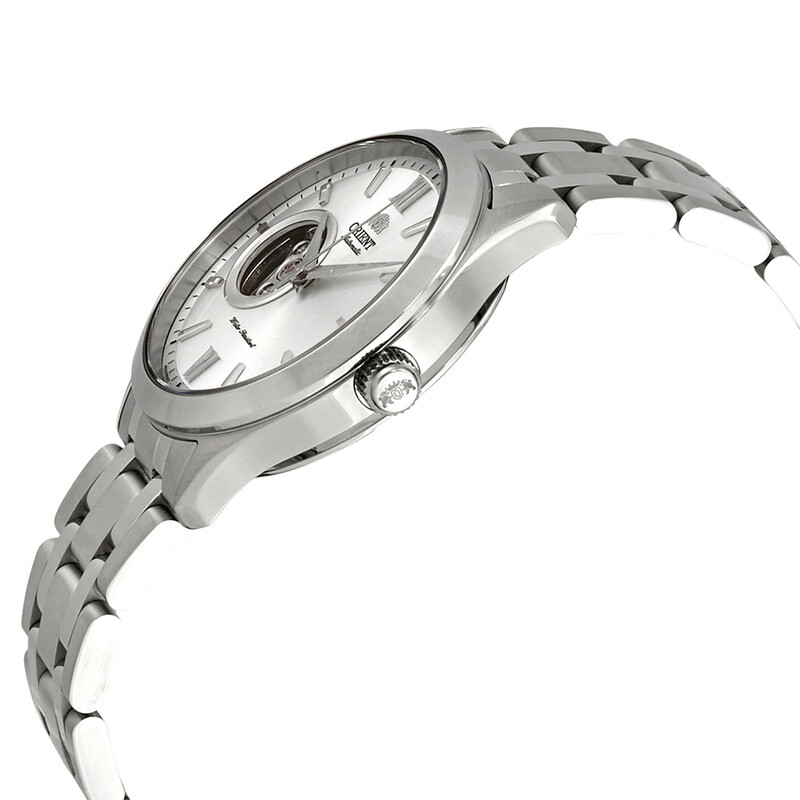 Orient Open Heart Automatic Silver Dial Men's Watch FAG03001W0