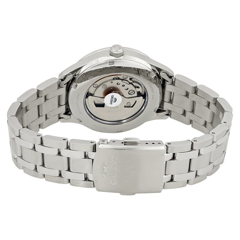 Orient Open Heart Automatic Silver Dial Men's Watch FAG03001W0