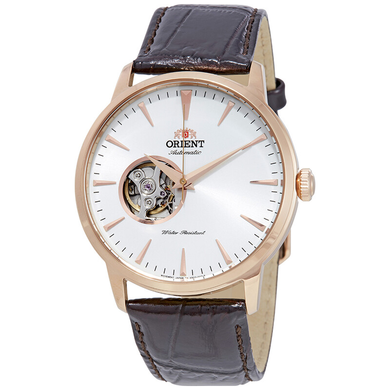 Orient Open Heart Automatic White Dial Men's Watch FAG02002W0