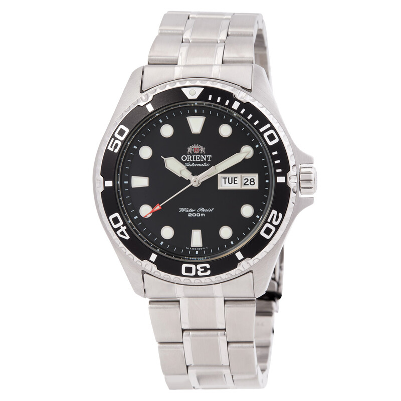 Orient Sports Ray II Automatic Black Dial Men's Watch TAA02004B