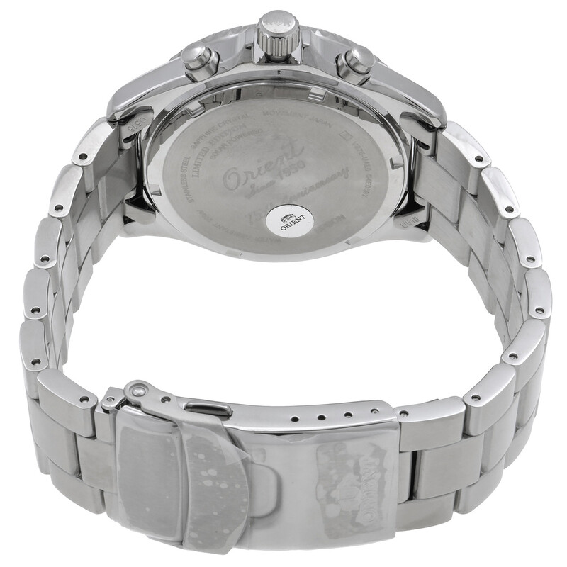 Orient Sports Solar Powered Chronograph Men's Watch RA-TX0210L10B