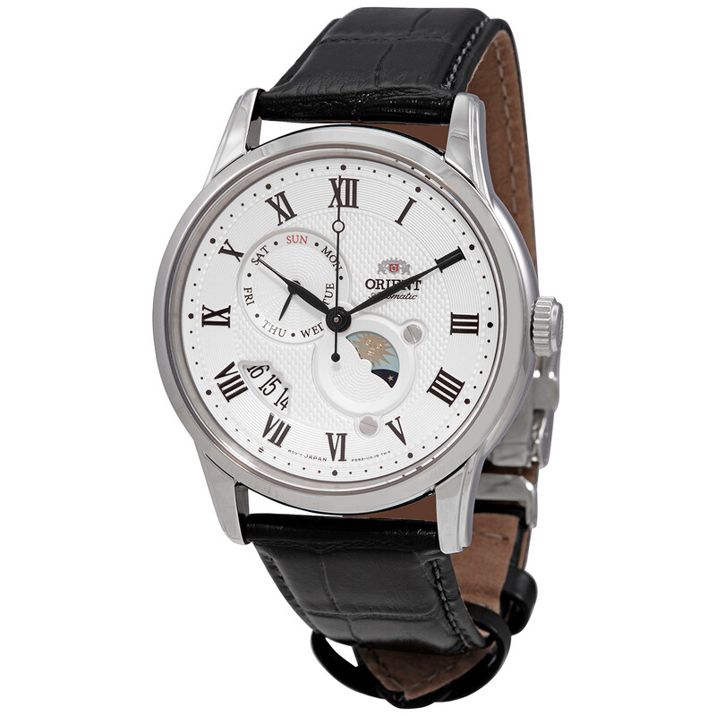 Orient Sun and Moon Automatic White Dial