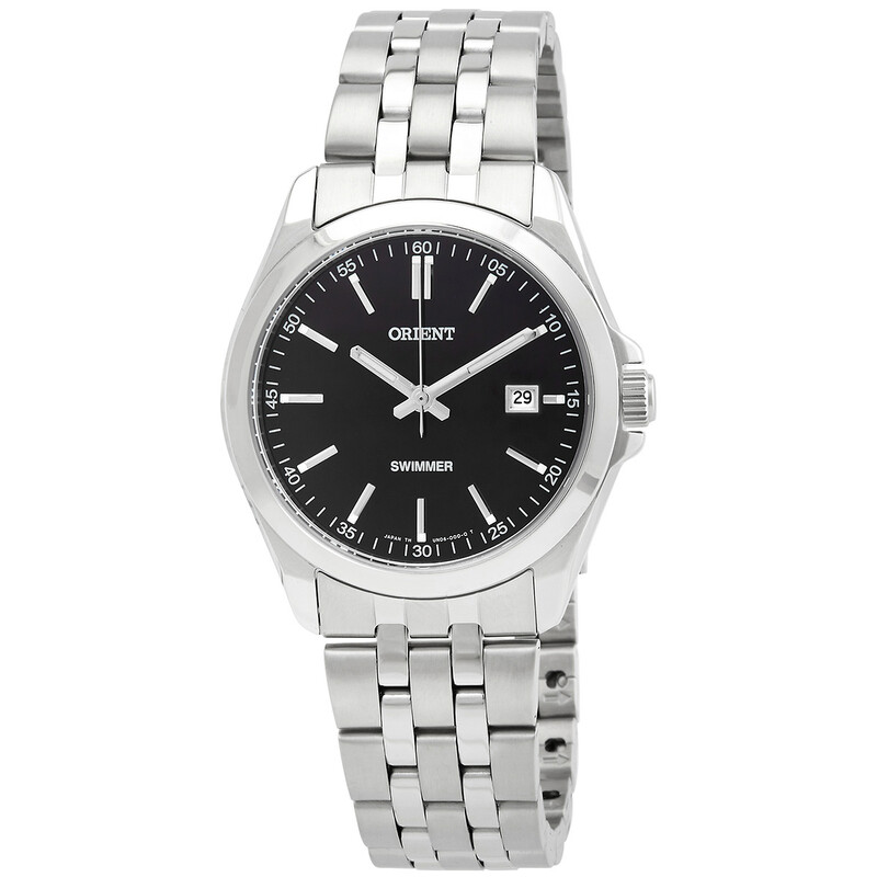 Orient Swimmer Quartz Black Dial Men's Watch SUND6003B0 - Watches