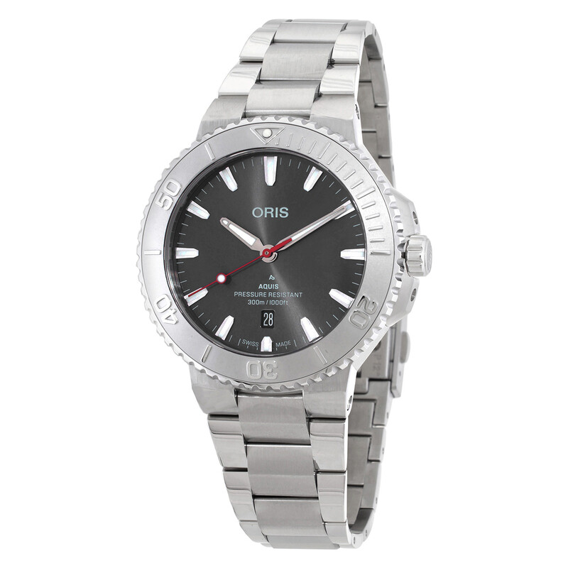 Oris Aquis Automatic Grey Dial Men's Watch 01 733 7789 4153-07 8