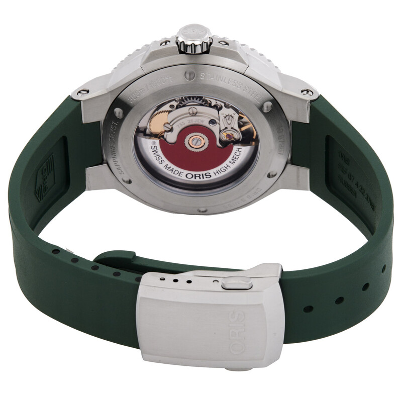 Oris Aquis Date Automatic Green Dial Men's Watch 01 733 7787 4157