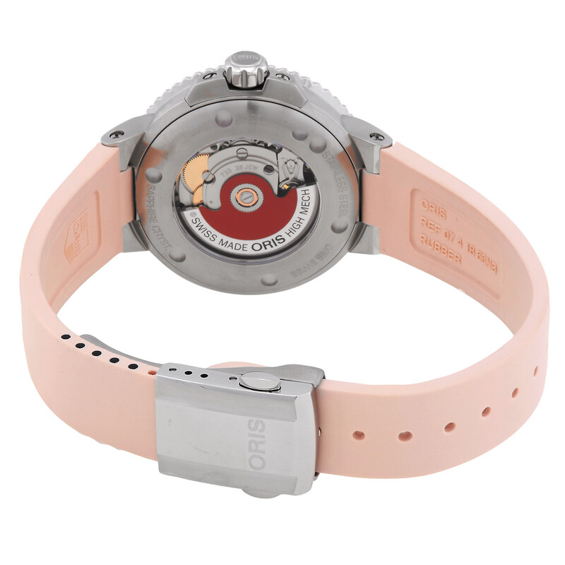 NEW Pink Elizabeth Arden Watch, Quartz and Pearl Invicta Mini 16.5mm Rose Stainless Steel Quartz Ring Watch  main image 3