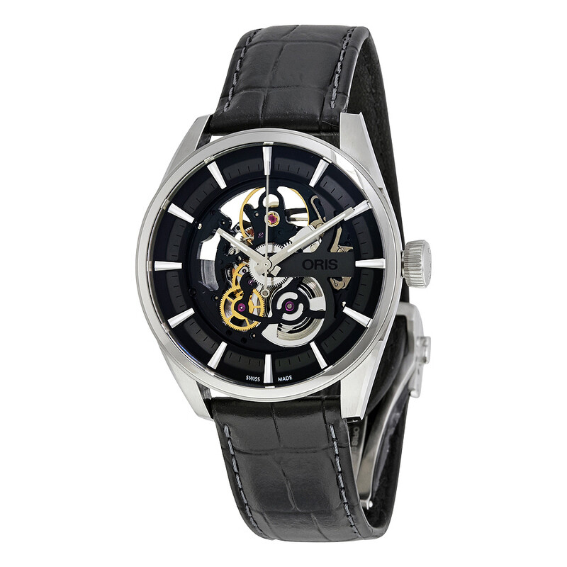 Oris Artix Automatic Skeleton Dial Men's Watch 734-7714-4054LS 01