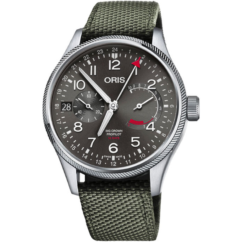 Oris Big Crown Grey Dial Men's Watch 01 114 7746 4063-Set 5 22