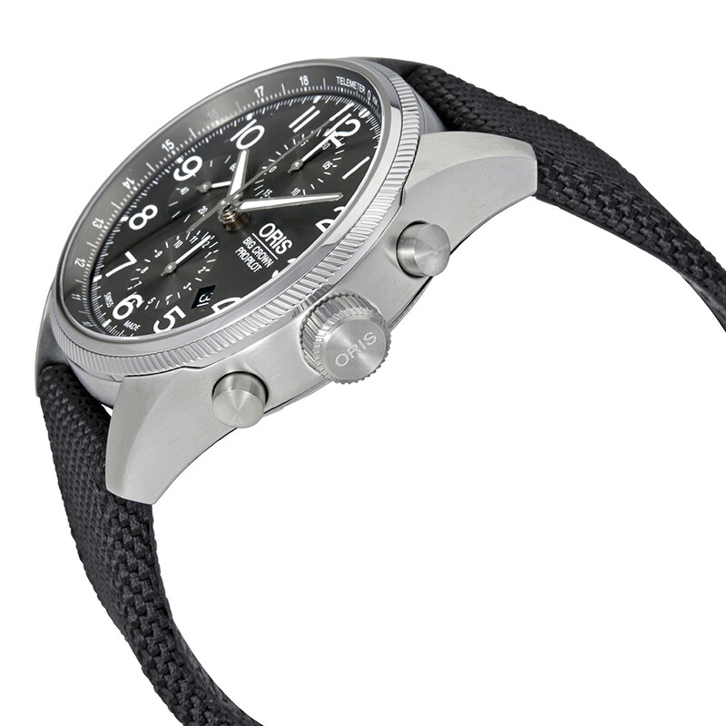 Oris Big Crown ProPilot Grey Dial Chronograph Men's Watch 774-7699