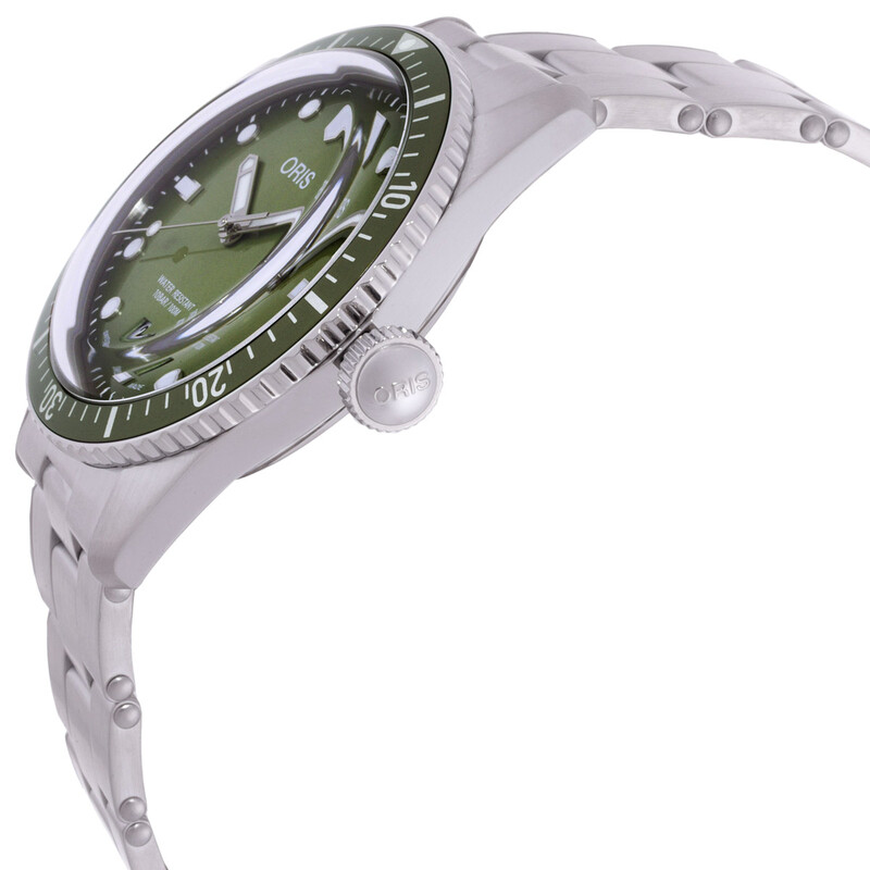 Oris Divers Sixty-Five Automatic Green Dial Men's Watch 01 733
