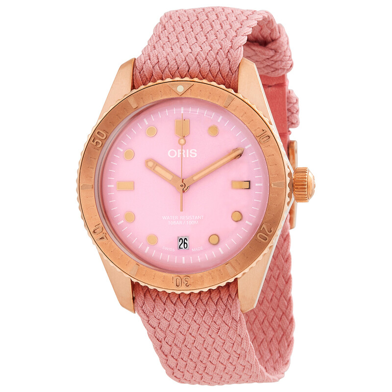 Oris Divers Sixty-Five Automatic Pink Dial Unisex Watch 01 733