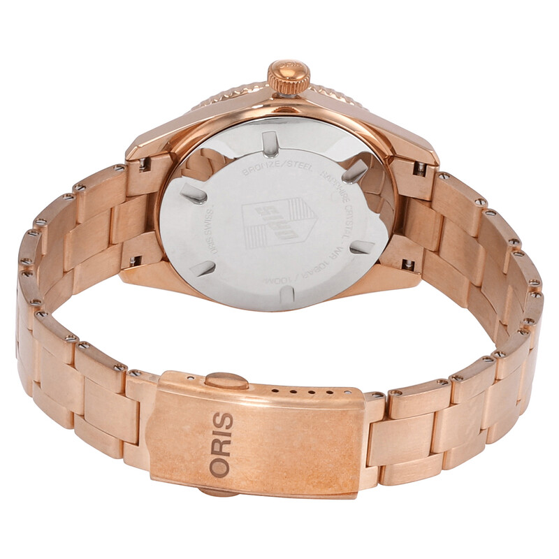 Oris Divers Sixty-Five Bronze Automatic Blue Dial Unisex Watch 01