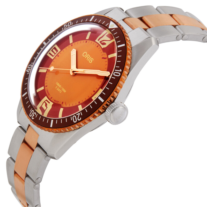 Oris Divers Sixty-Five Collective C.04 Automatic Brown Dial Watch