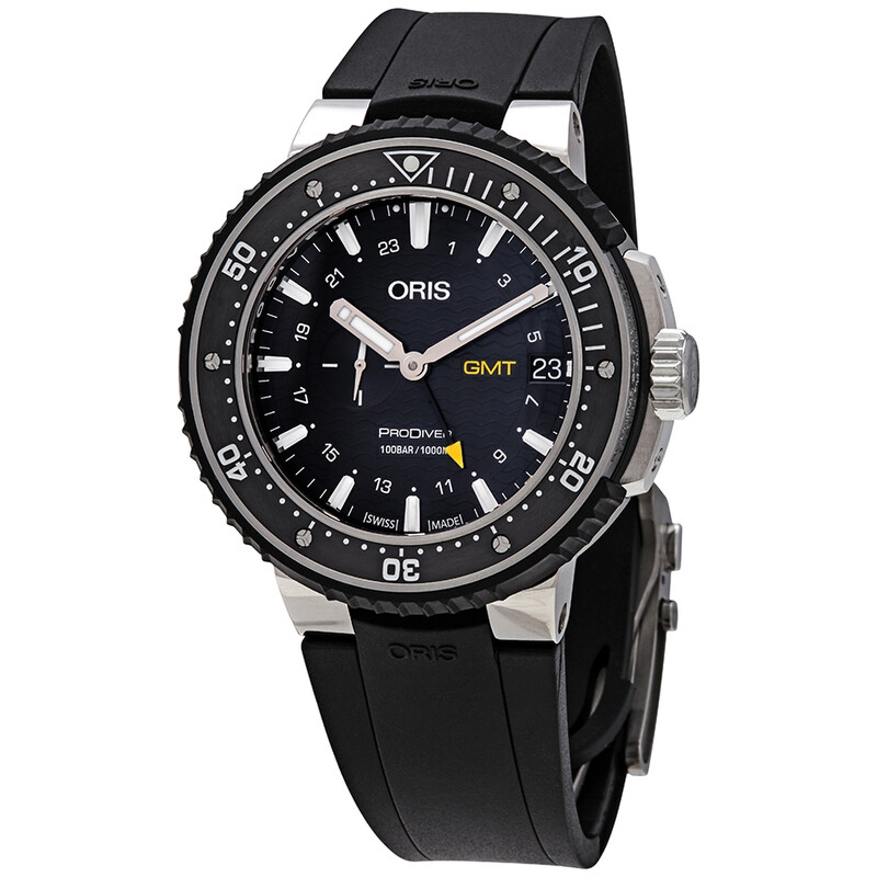 Oris ProDiver GMT Automatic Black Dial Men's Watch 01 748 7748