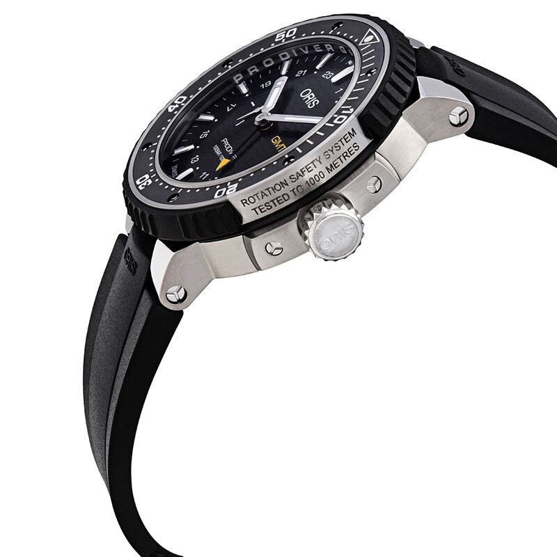Oris ProDiver GMT Automatic Black Dial Men's Watch 01 748 7748