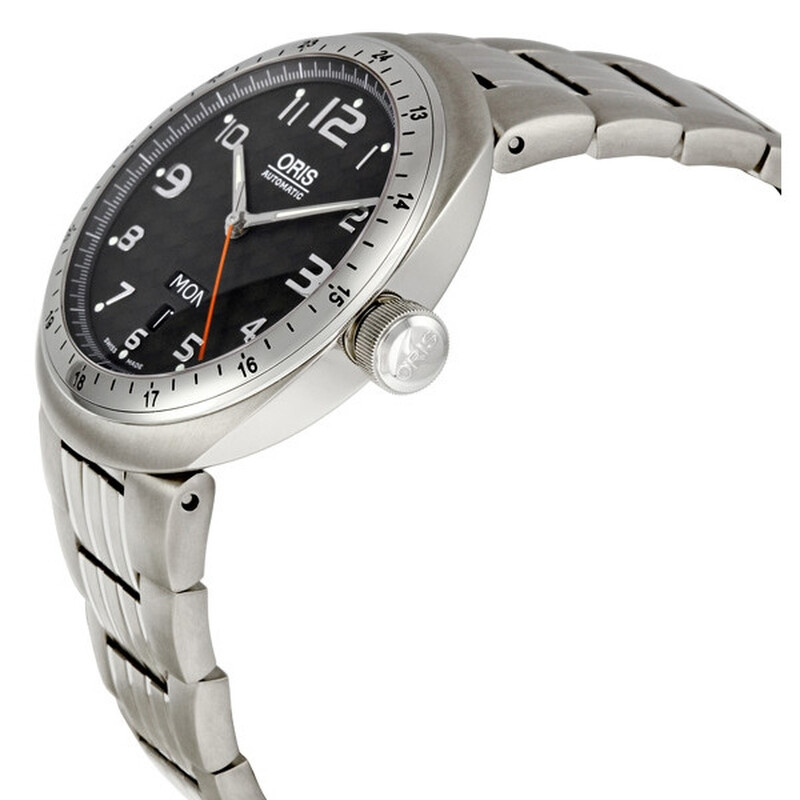 Oris TT3 Day Date Titanium Men's Automatic Watch 635-7588-7069MB