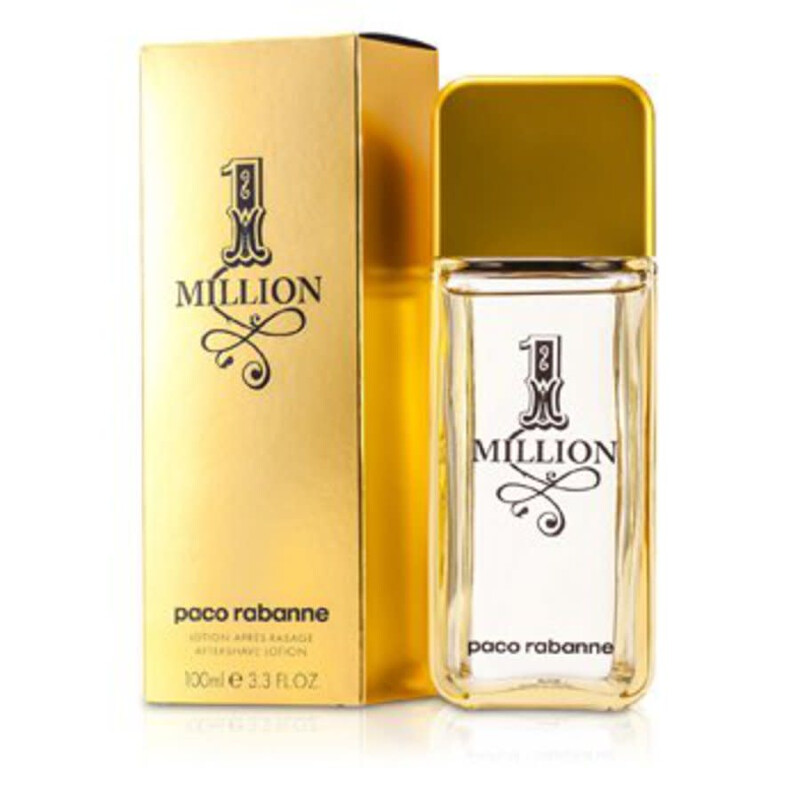 Paco Rabanne Men's 1 Million Aftershave Lotion 3.3 oz Fragrances