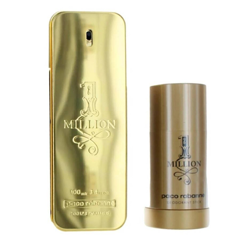 Paco Rabanne Men's 1 Million Gift Set Fragrances 3349668628674