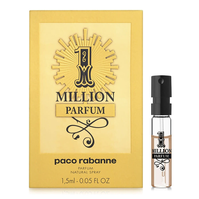 Paco Rabanne Men's 1 Million Parfum 0.05 oz Fragrances 3349668582037