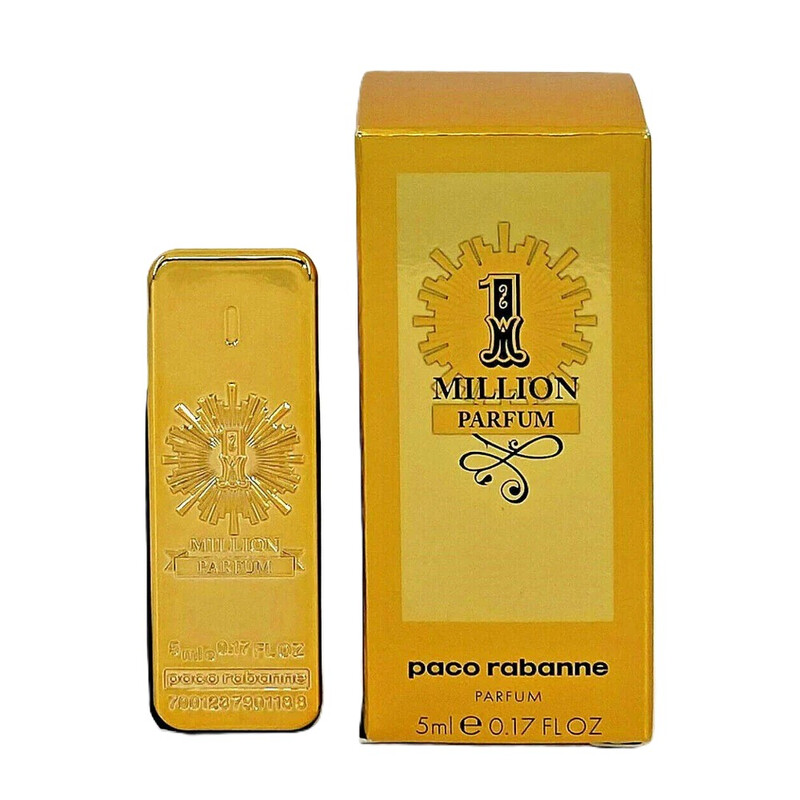 Paco Rabanne Men's 1 Million Parfum 0.17 oz Fragrances