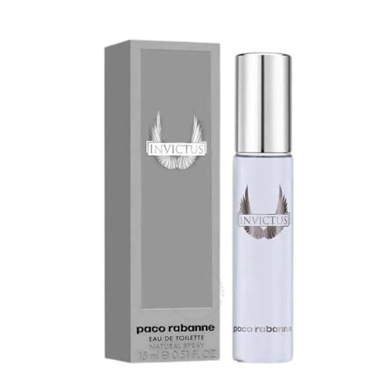 Paco Rabanne Men's Invictus EDT 0.5 oz Fragrances 3349668622269